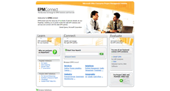 Desktop Screenshot of epmconnect.com